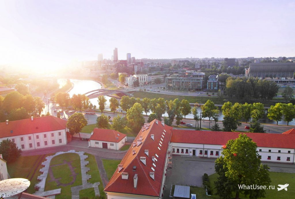 Фуникулёр на холм Гедимина