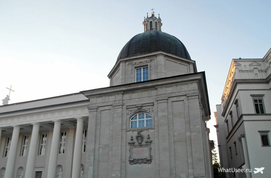 Главная площадь в Вильнюсе