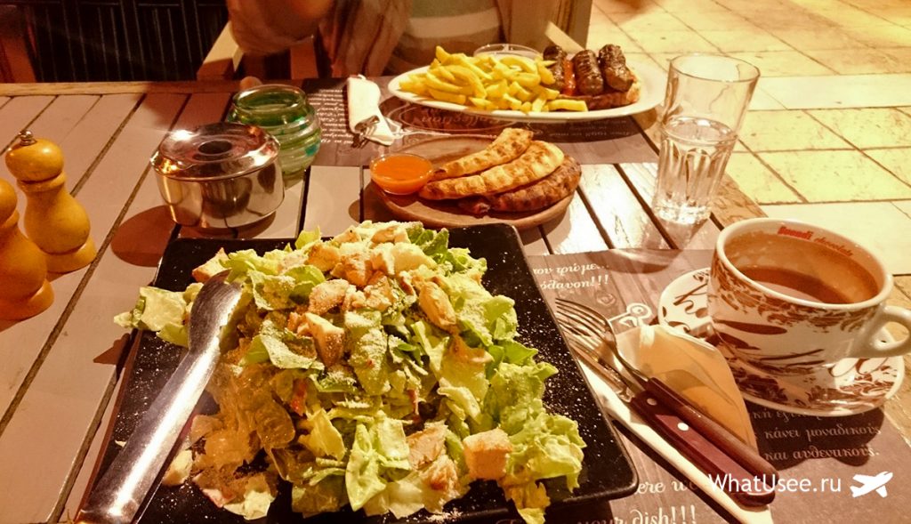 Греческая кухня в Афинах