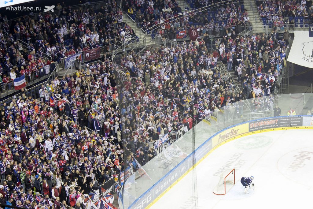 Хоккей в Берлине в Mersedes Benz Arena
