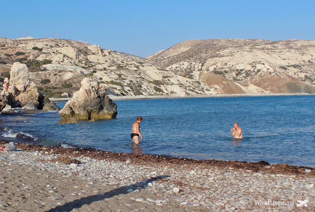 Купание в бухте Афродиты