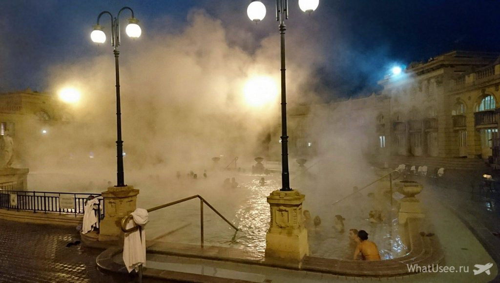Фото купален Сечени зимой