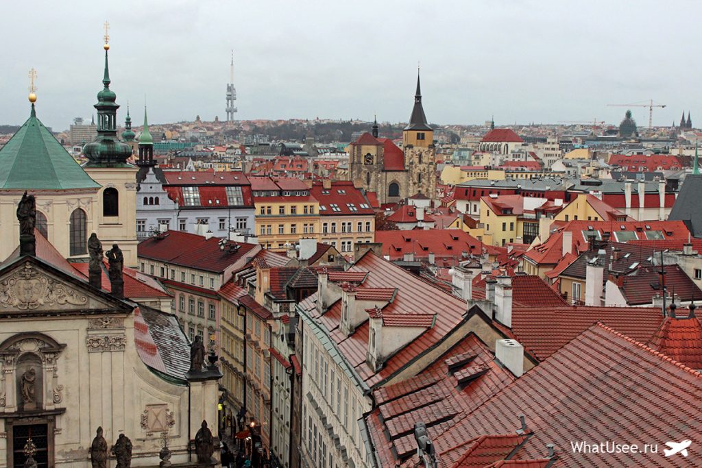 Вид со Староместской мостовой башни