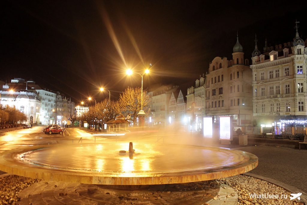 Термальная вода в Карловых Варах