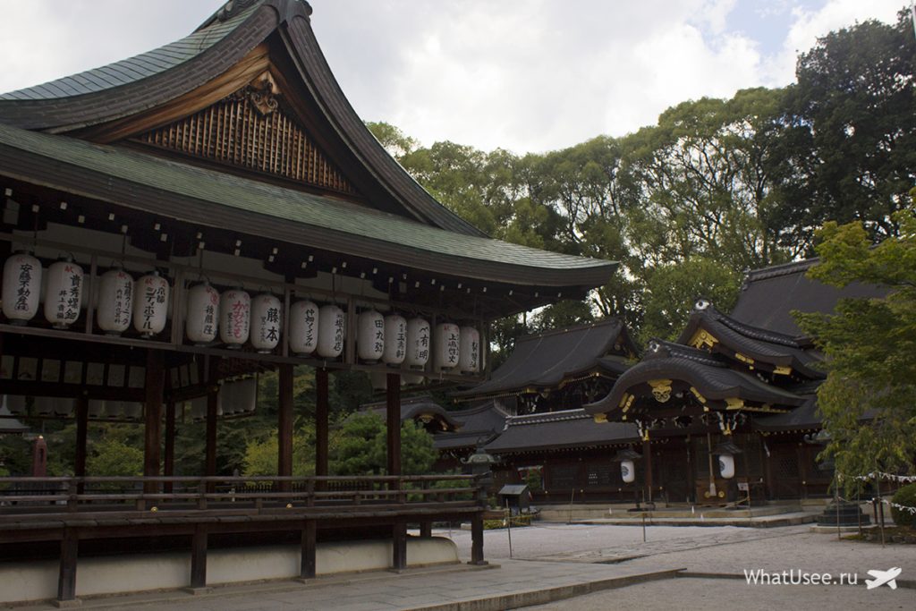 Храм Imamiya Shrine в Киото