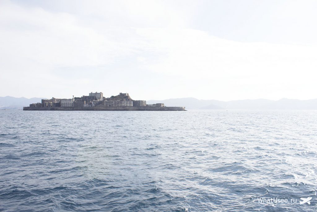 Поездка на остров Hashima в Японии
