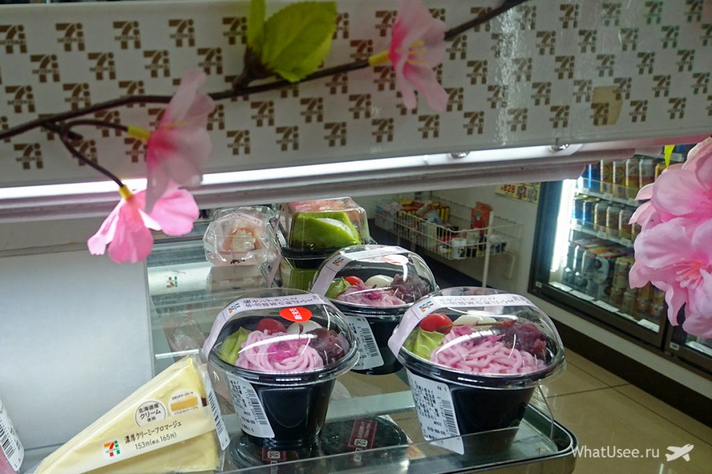 Десерты со вкусом сакуры в Японии