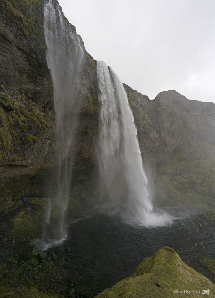 Водопад Seljalandsfoss Исландия