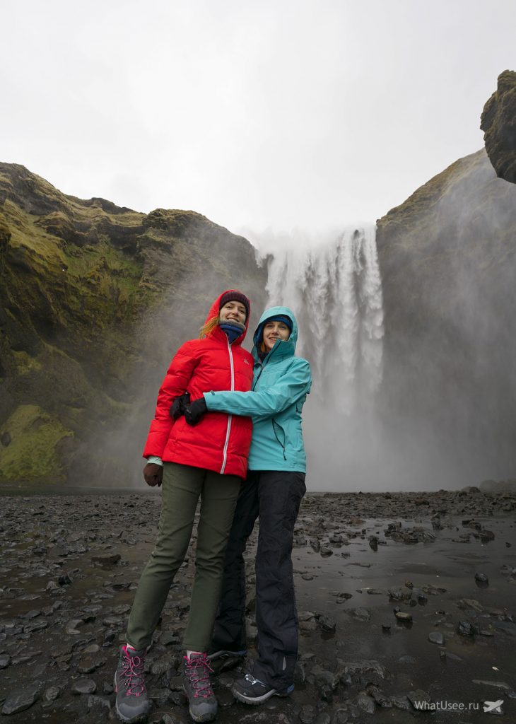 Водопад Skógafoss