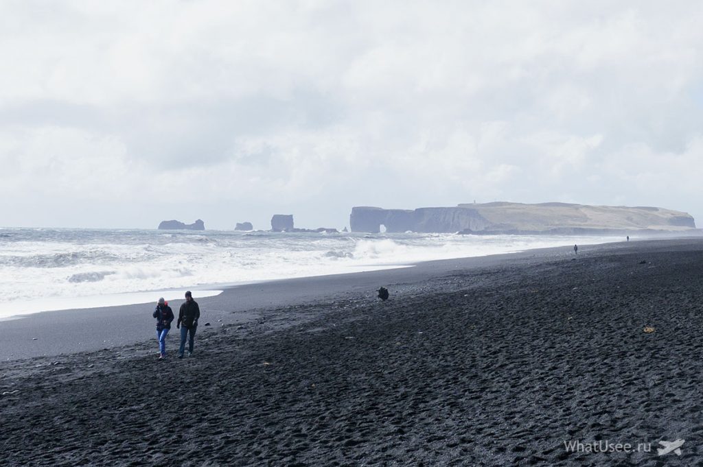 Чёрный пляж Reynisfjara Beach