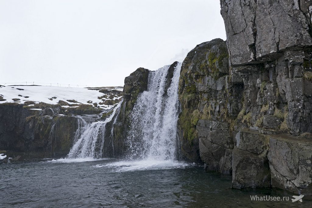 Водопад Киркьюфетль Исландия