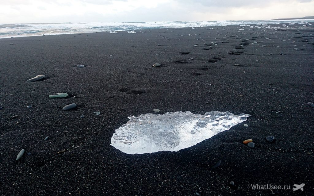 Алмазный пляж Diamond Beach